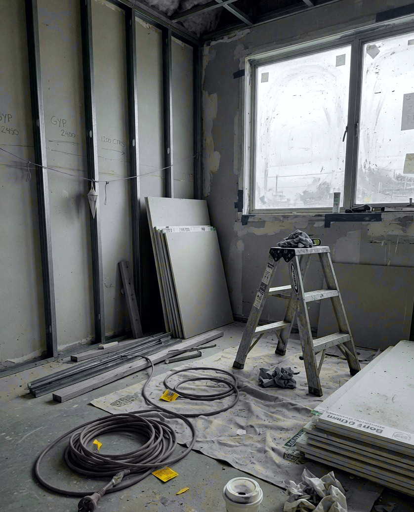 Construction services fit-out